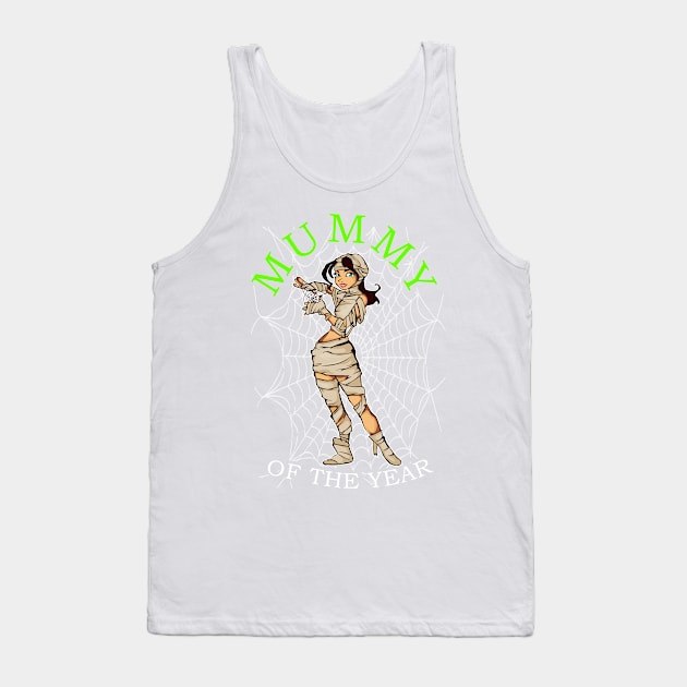 Mummy Halloween Shirt for woman halloween 2018 Tank Top by JDaneStore